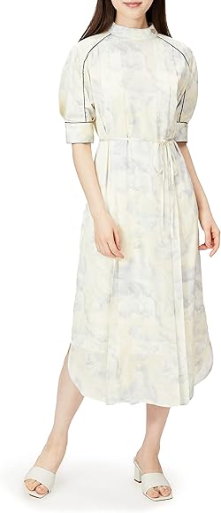 Amazon.co.jp: [リリーブラウン] タイダイ柄ワンピース LWFO221108